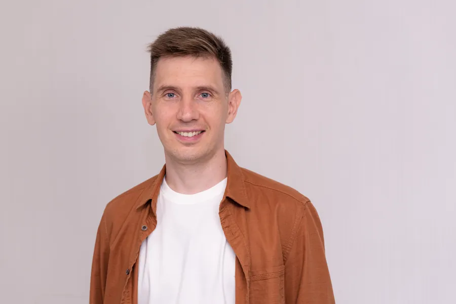 Сергей Пьянков улыбается